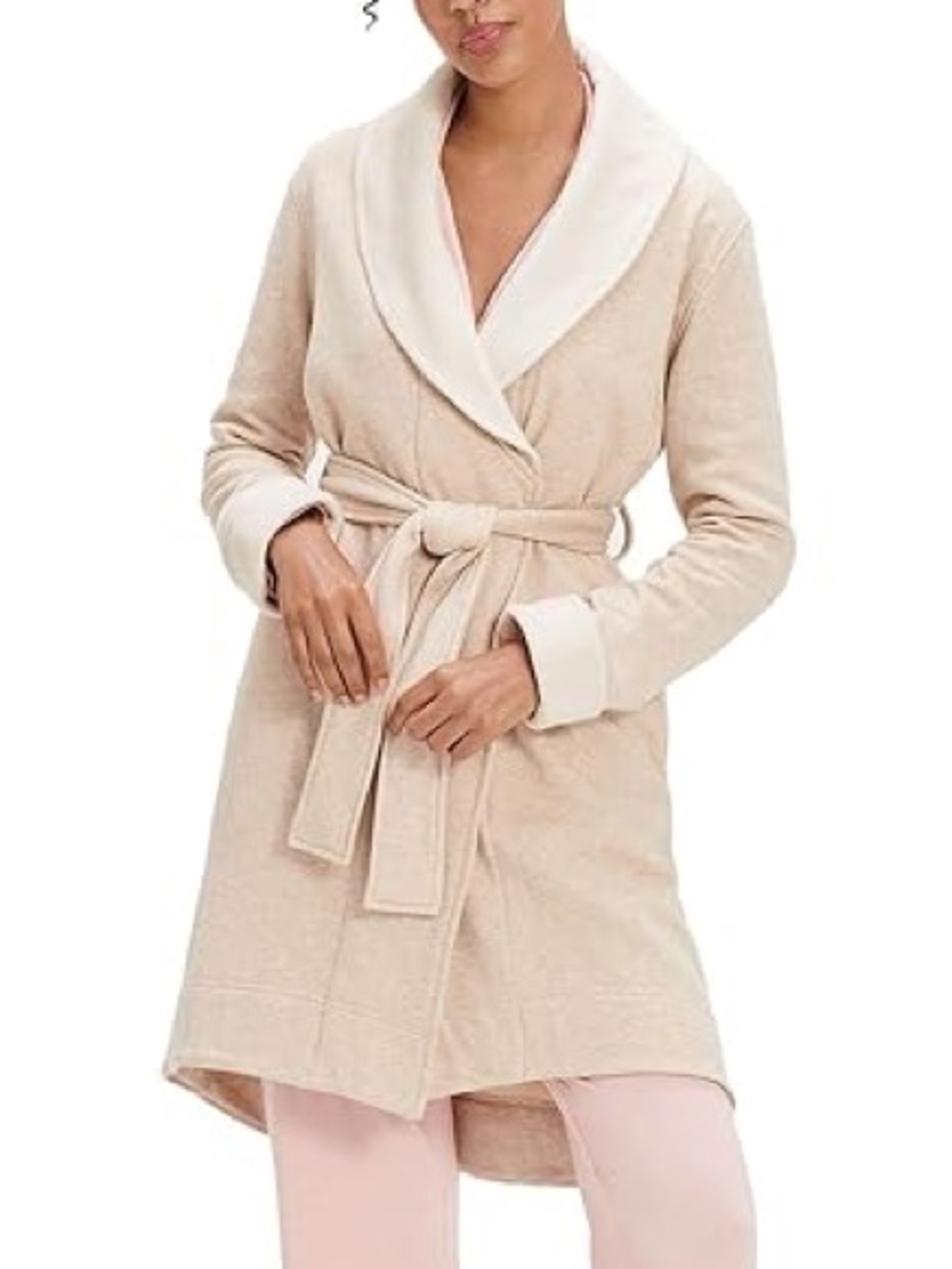 UGG Oatmeal Heather Blanche II Wrap Robe